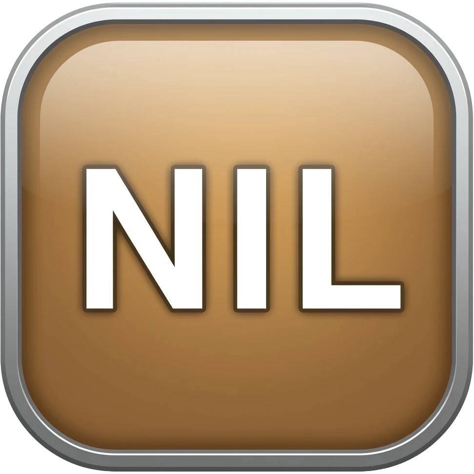 Create a emoji of name "NIL". Which is written in one square emoji