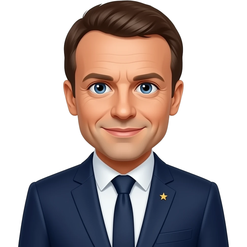 Emmanuel Macron emoji
