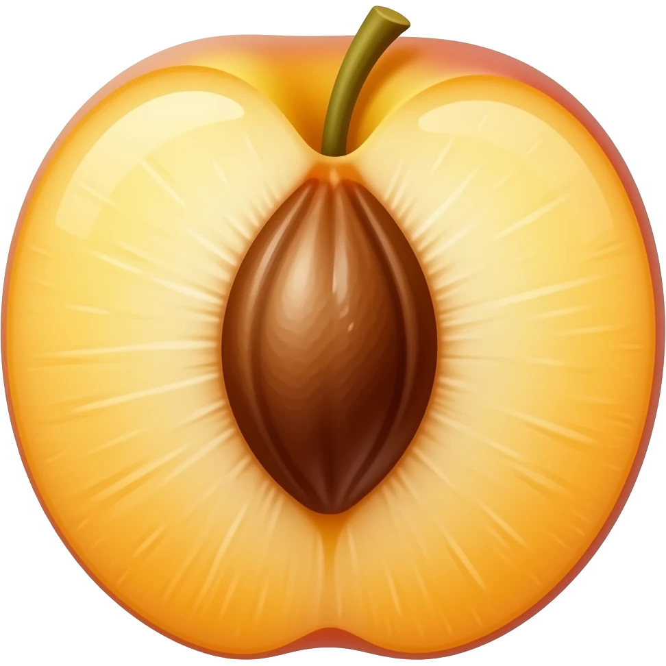 Peach emoji