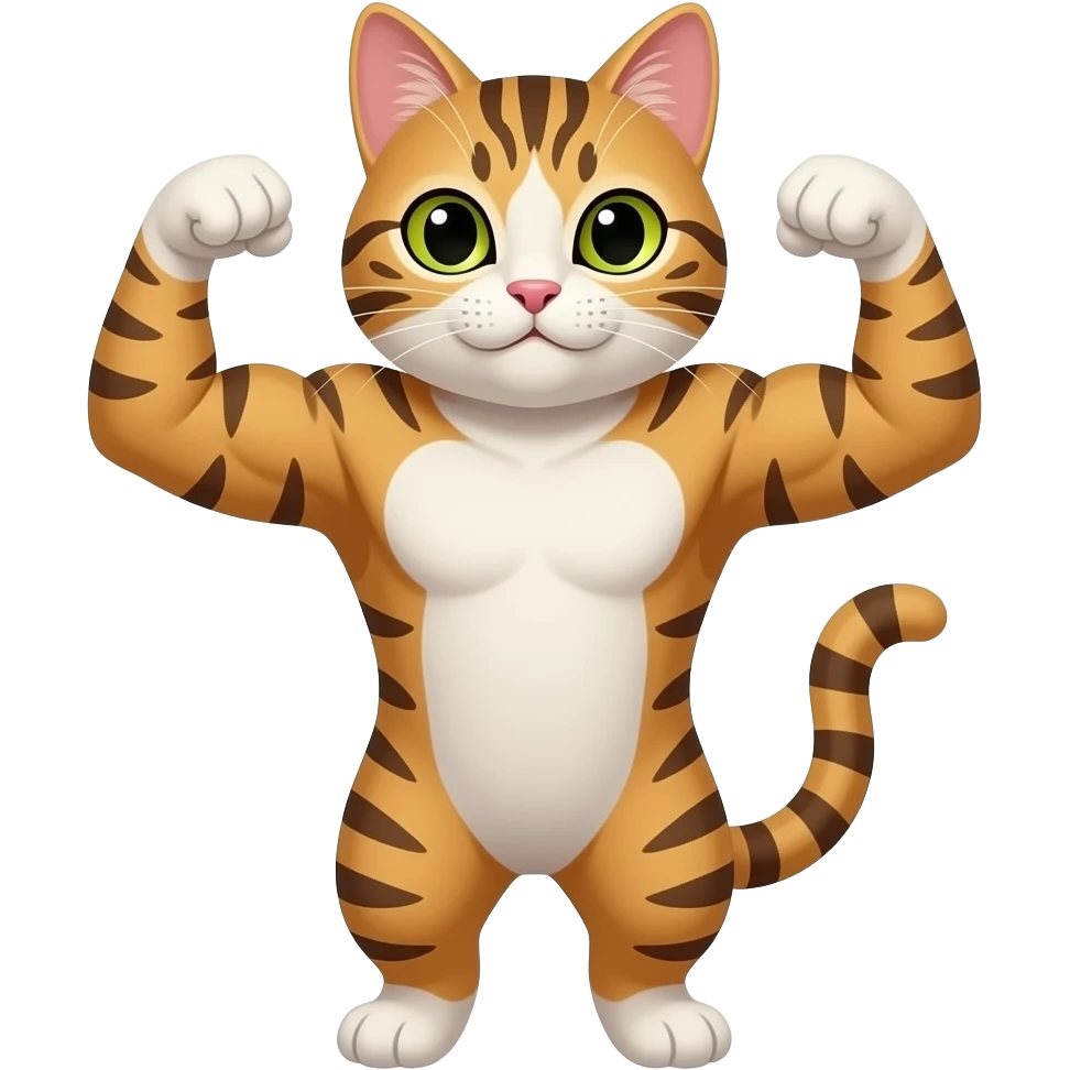 💪🐱 emoji