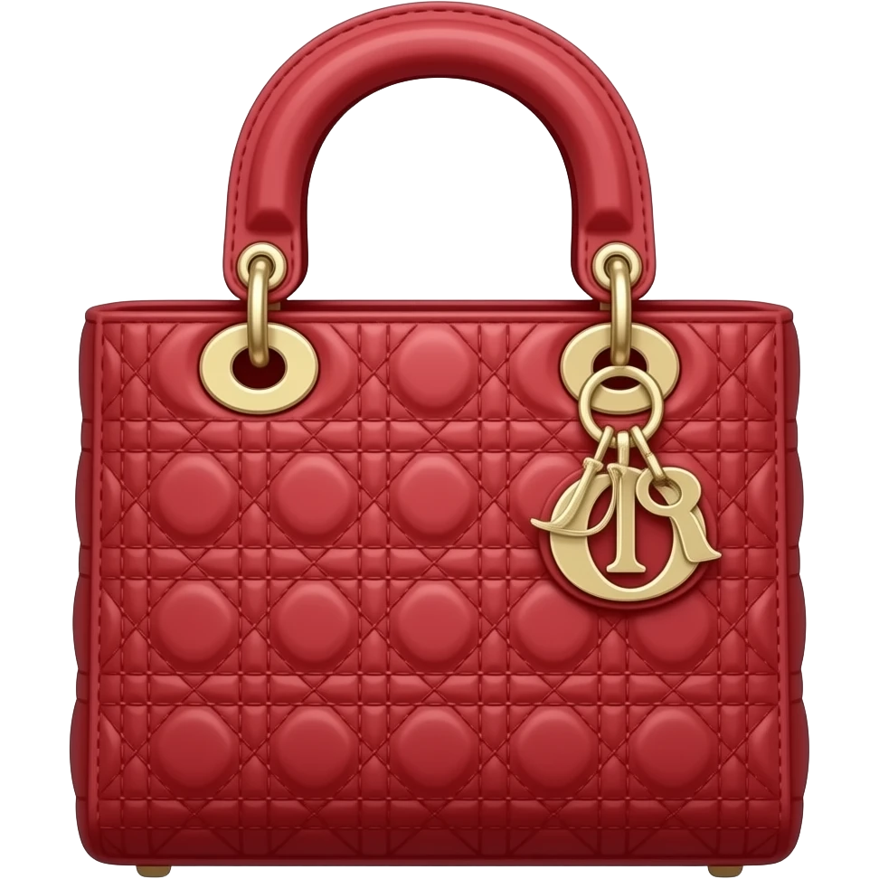 red dior bag emoji