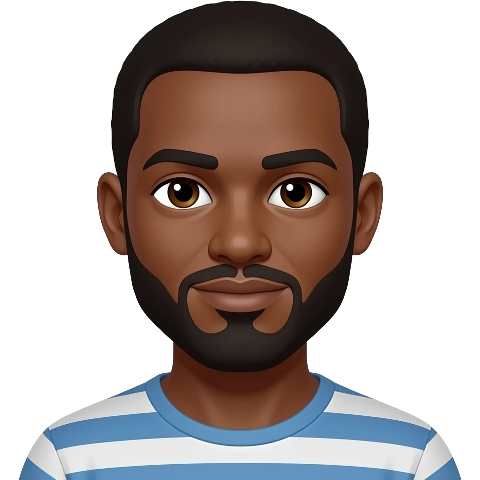 black man emoji