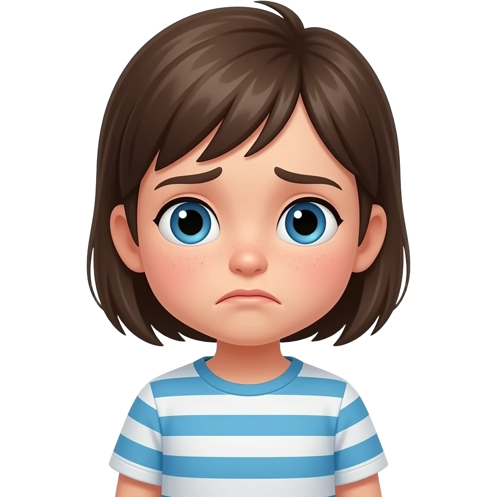 stressed child emoji