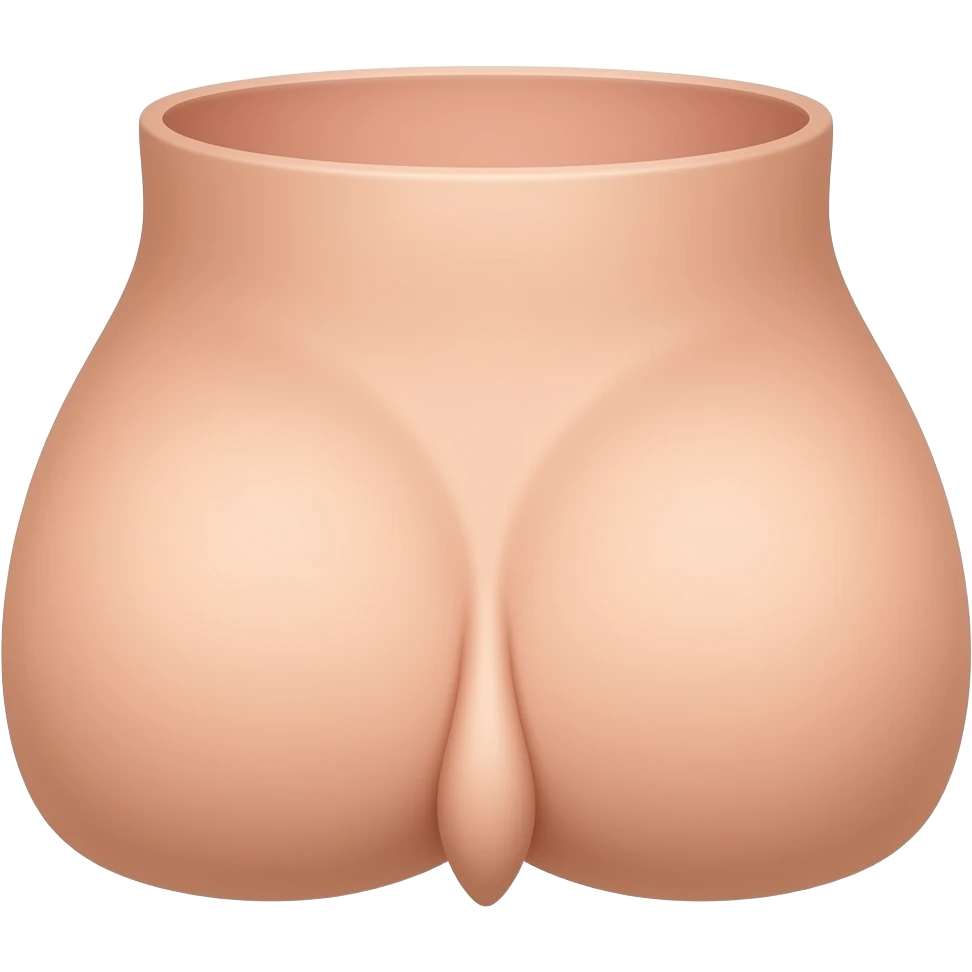 Penis and scrotum emoji