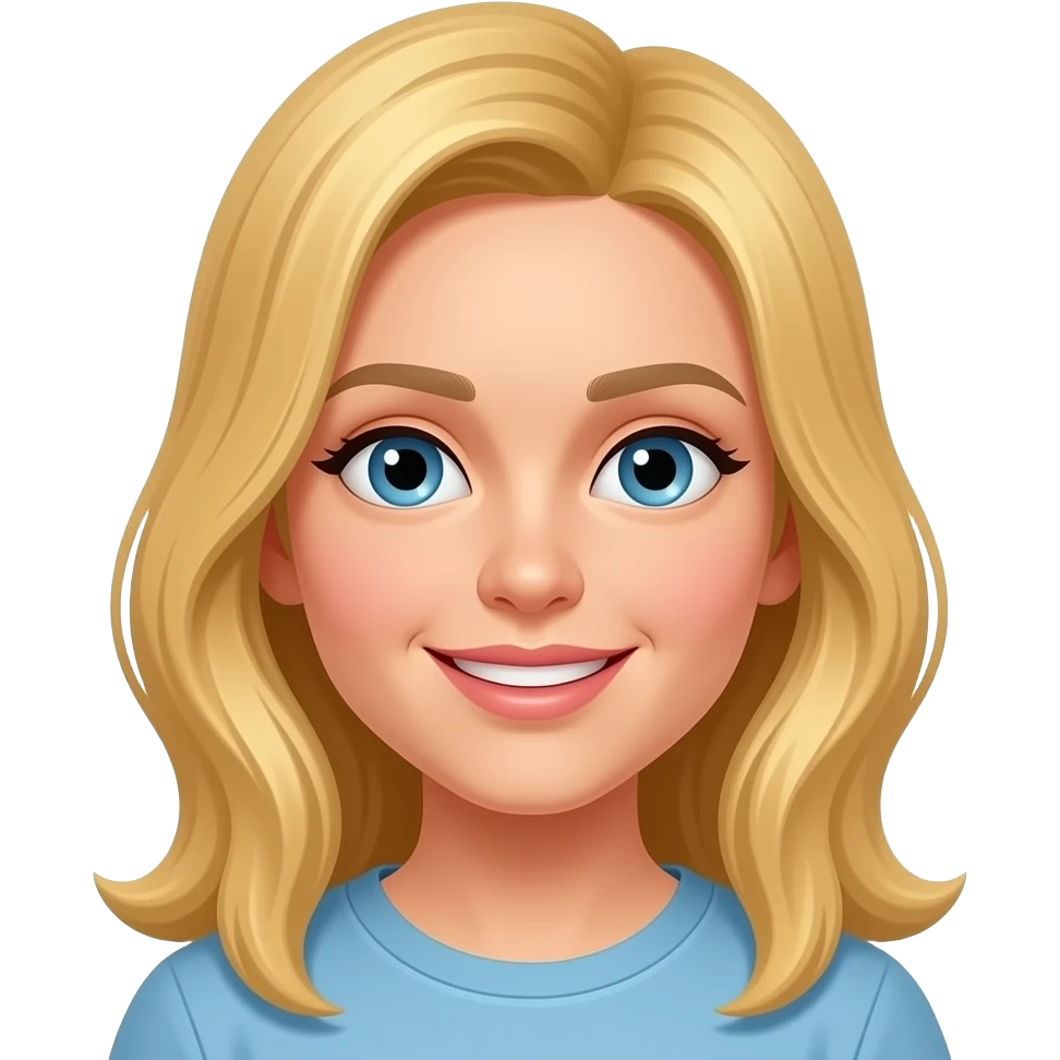 blonde hair emoji