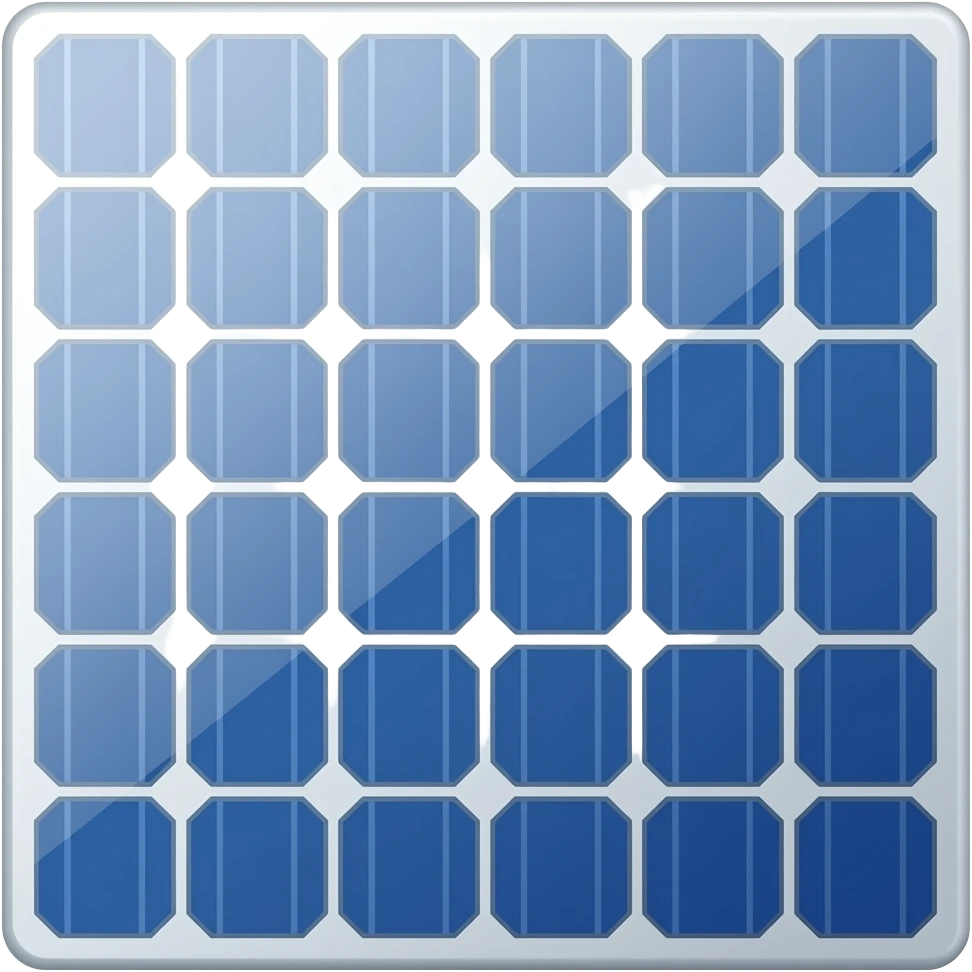 panel solar emoji