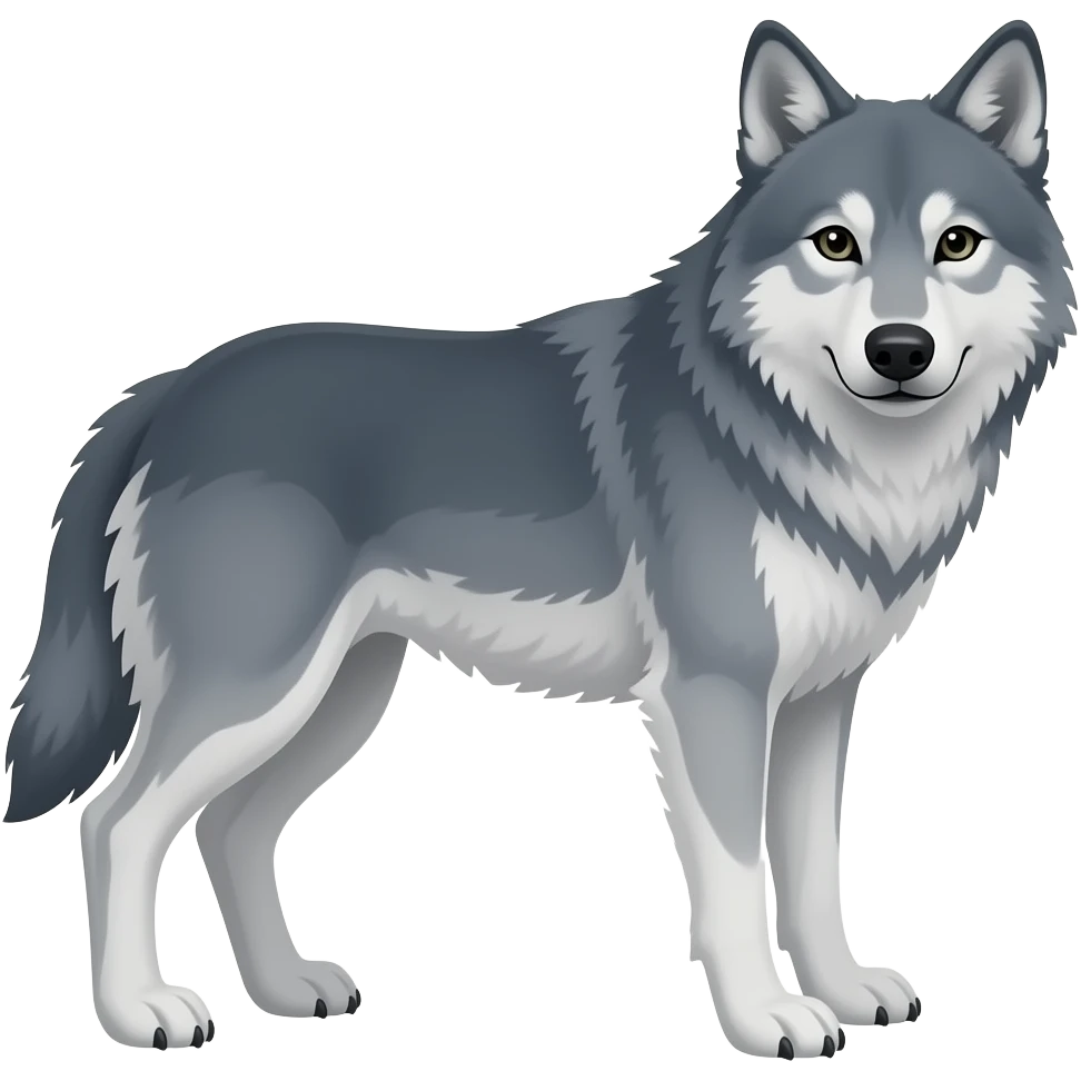 Wolf emoji