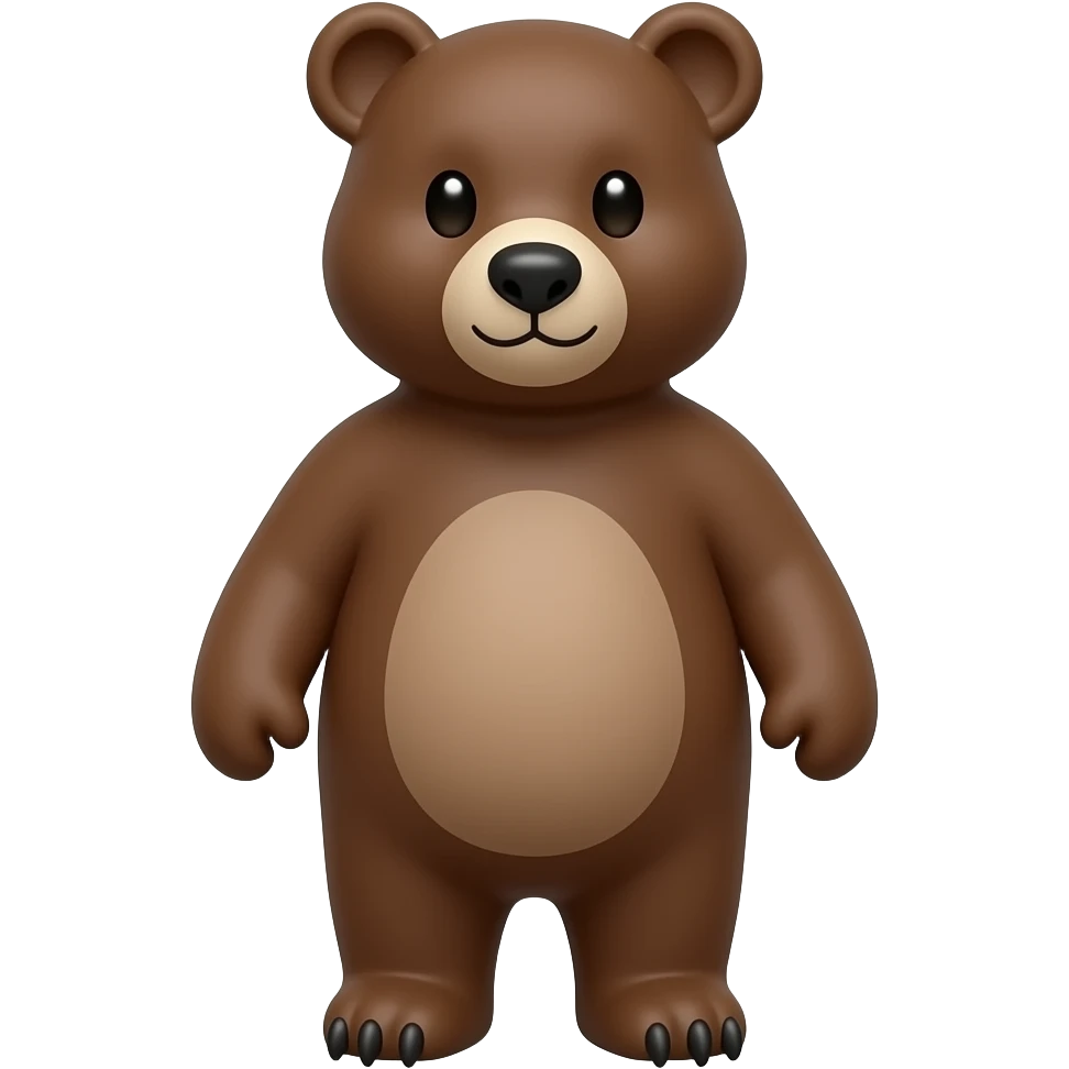 bear white face emoji