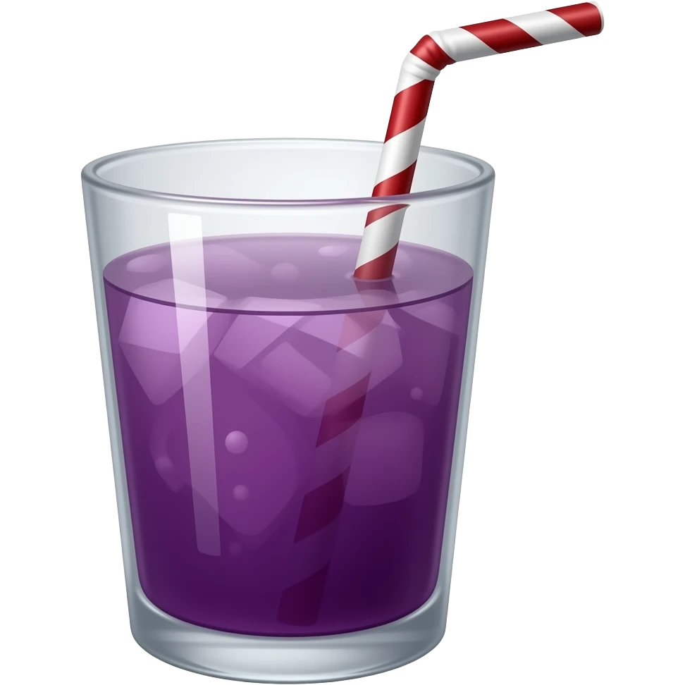 Purple drink emoji