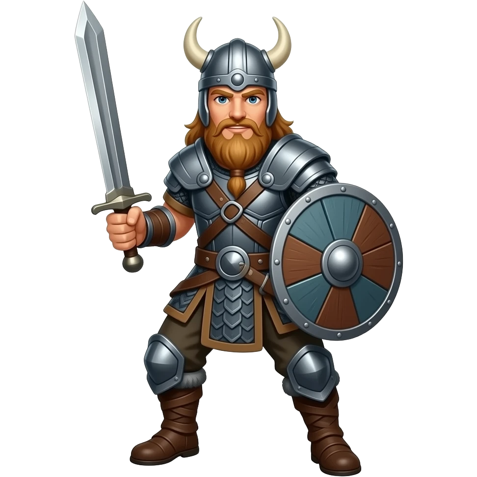 16. Viking Bjorn     Loud Viking warrior preparing for battle. emoji