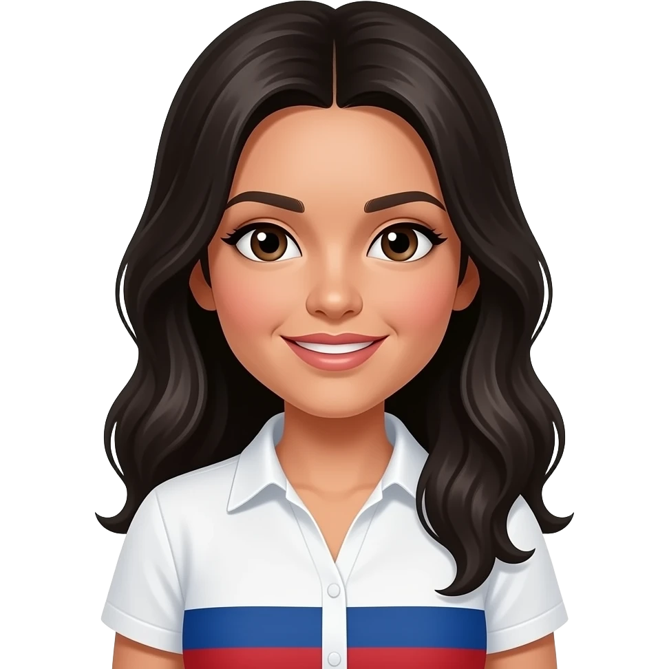Emoji de ser colombiana mujer emoji