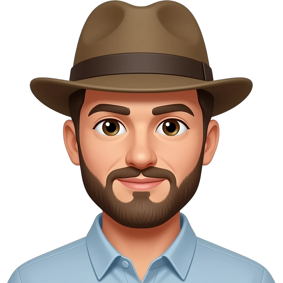 man wearing hats emoji