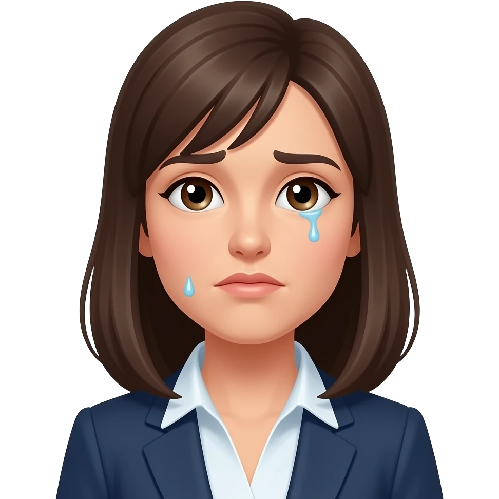 leave work women with tired face emoji