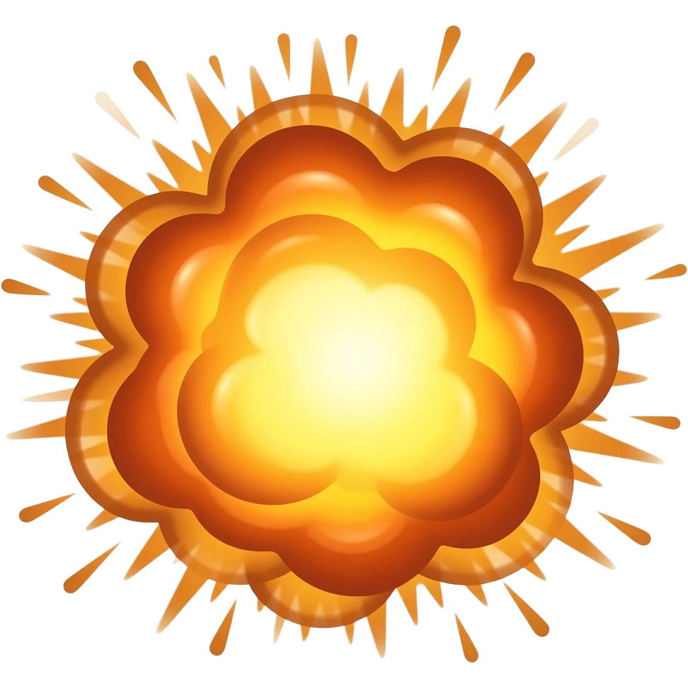 Explosion emoji