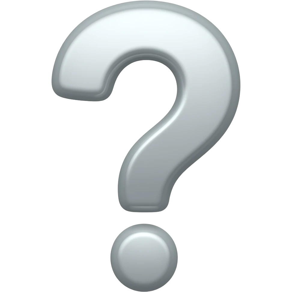question emoji
