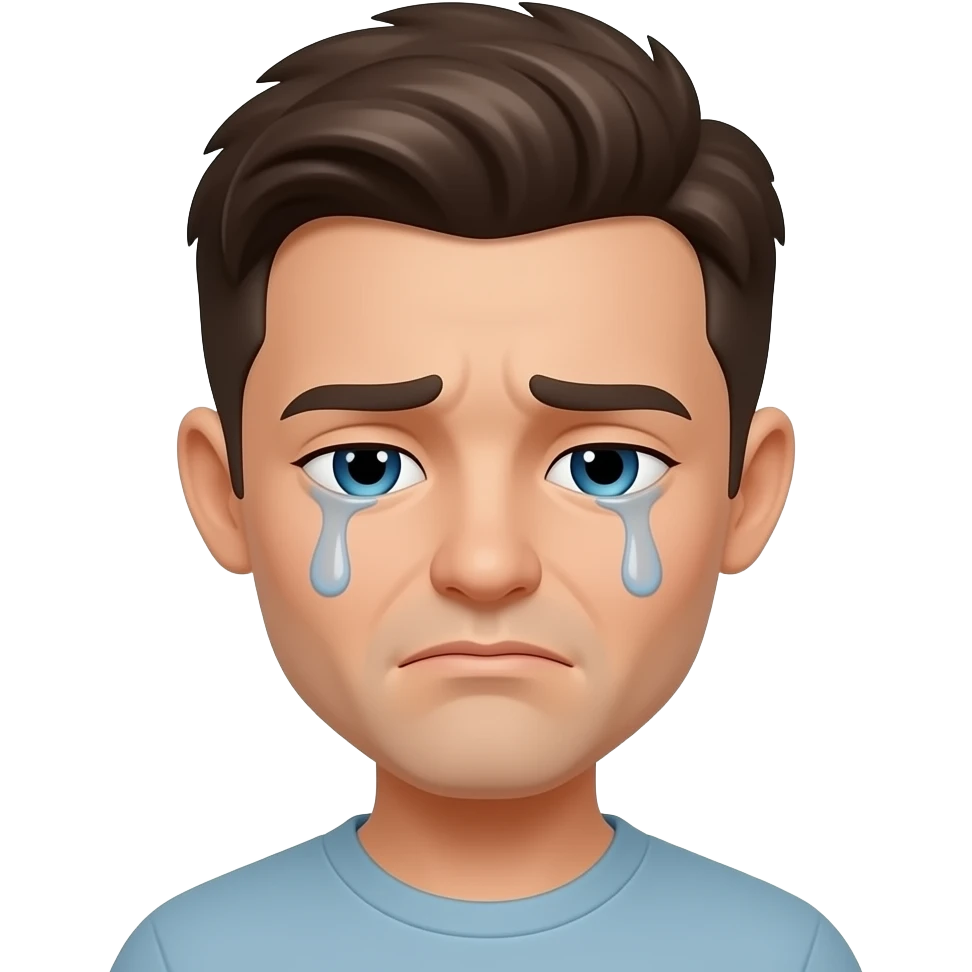 pleading 3D emoji