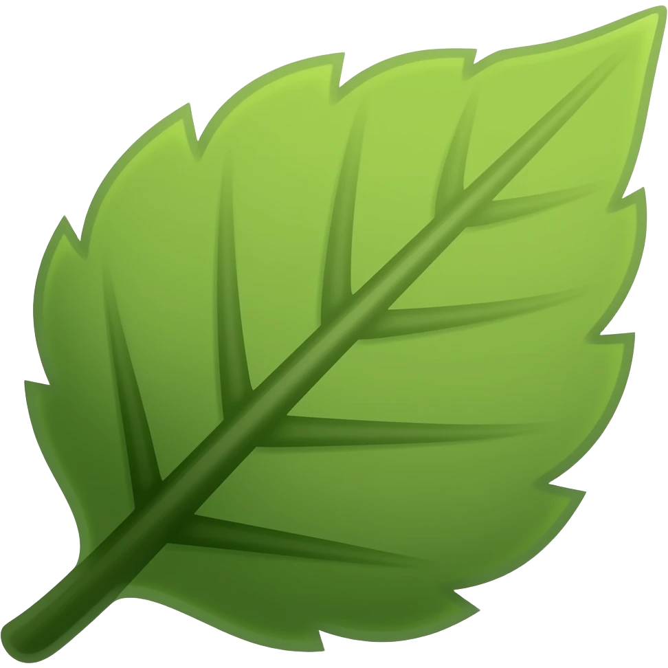 2 feuilles emoji