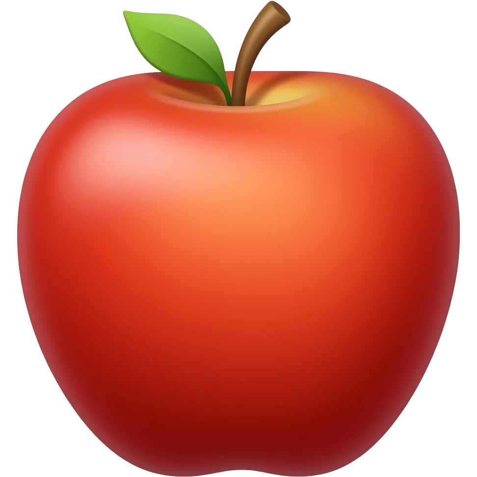red fruit emoji