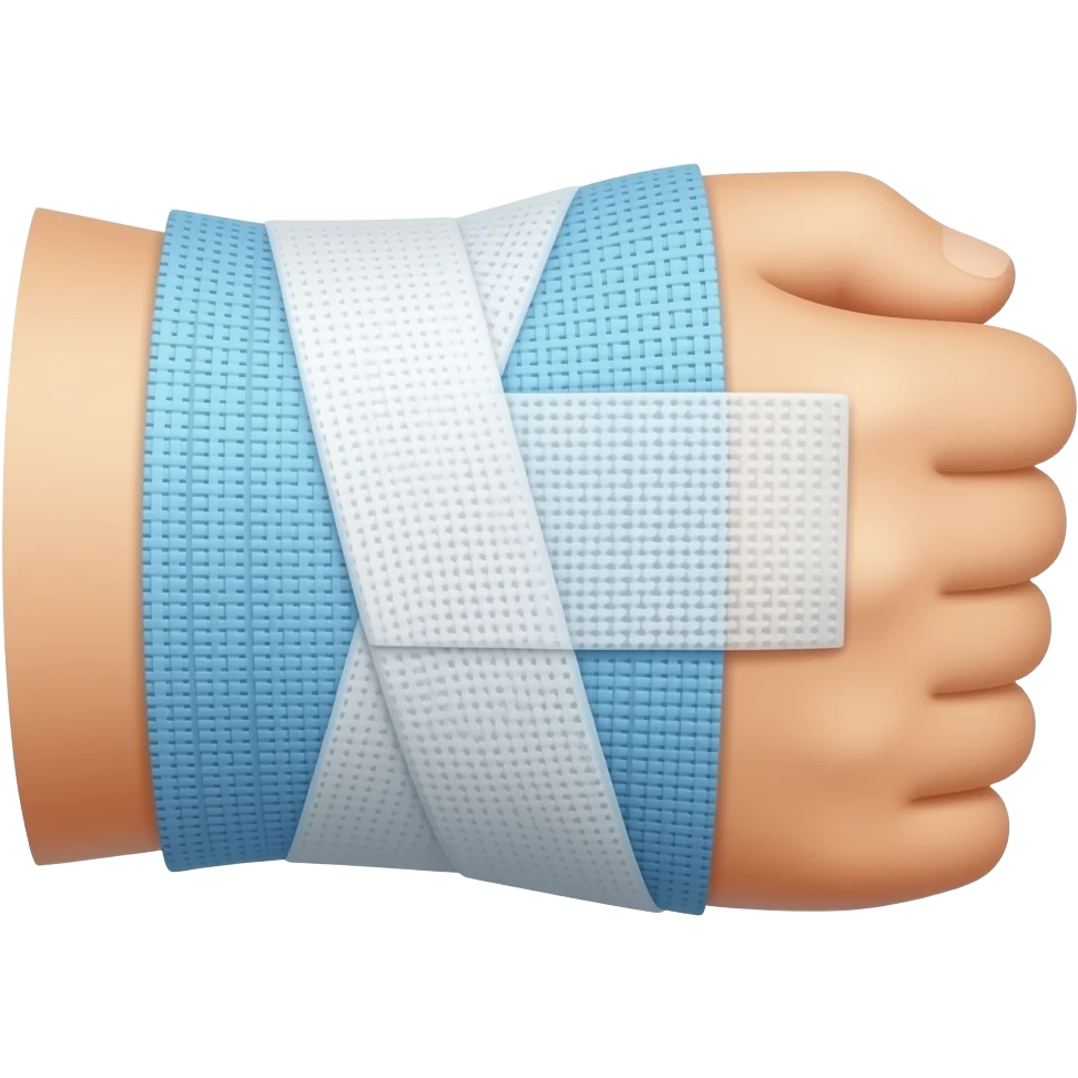 Pressure dressing emoji