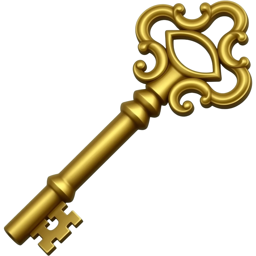 Golden Key emoji