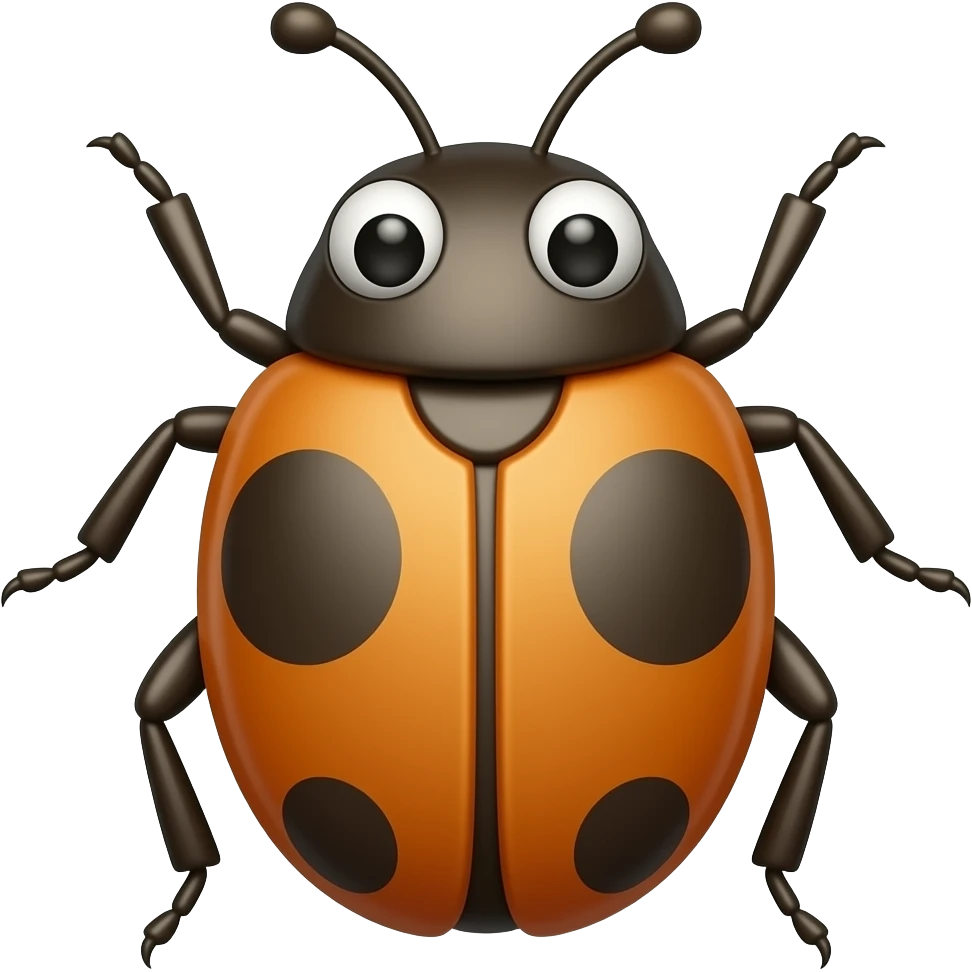cute garden bug emoji