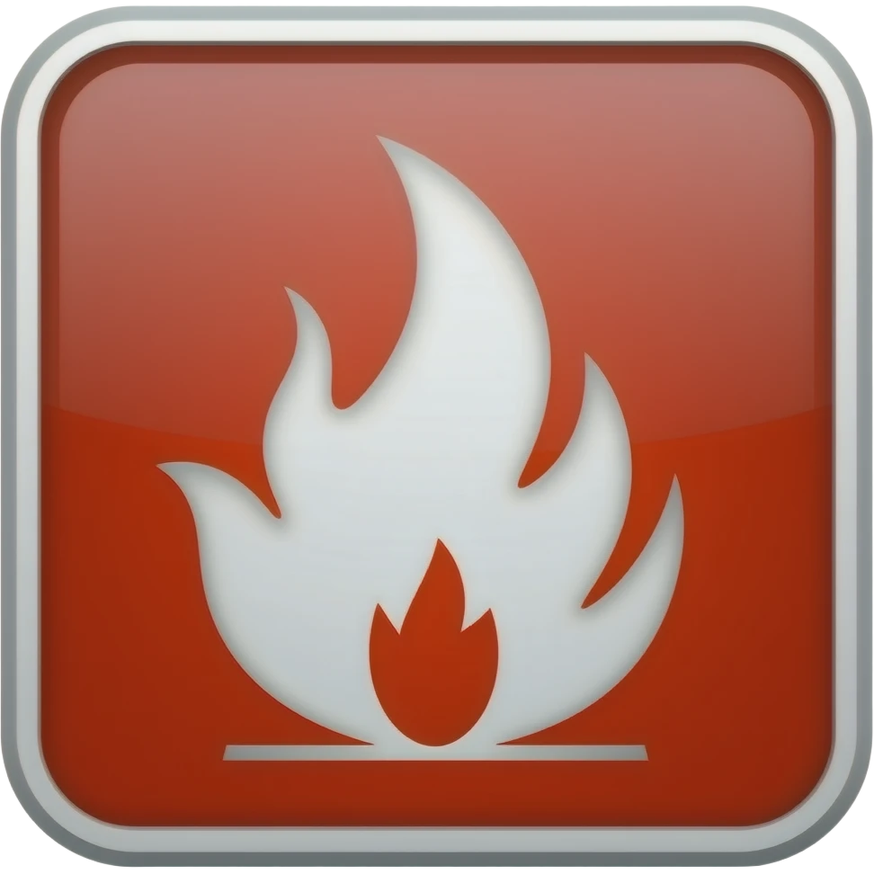 Fire safety emoji