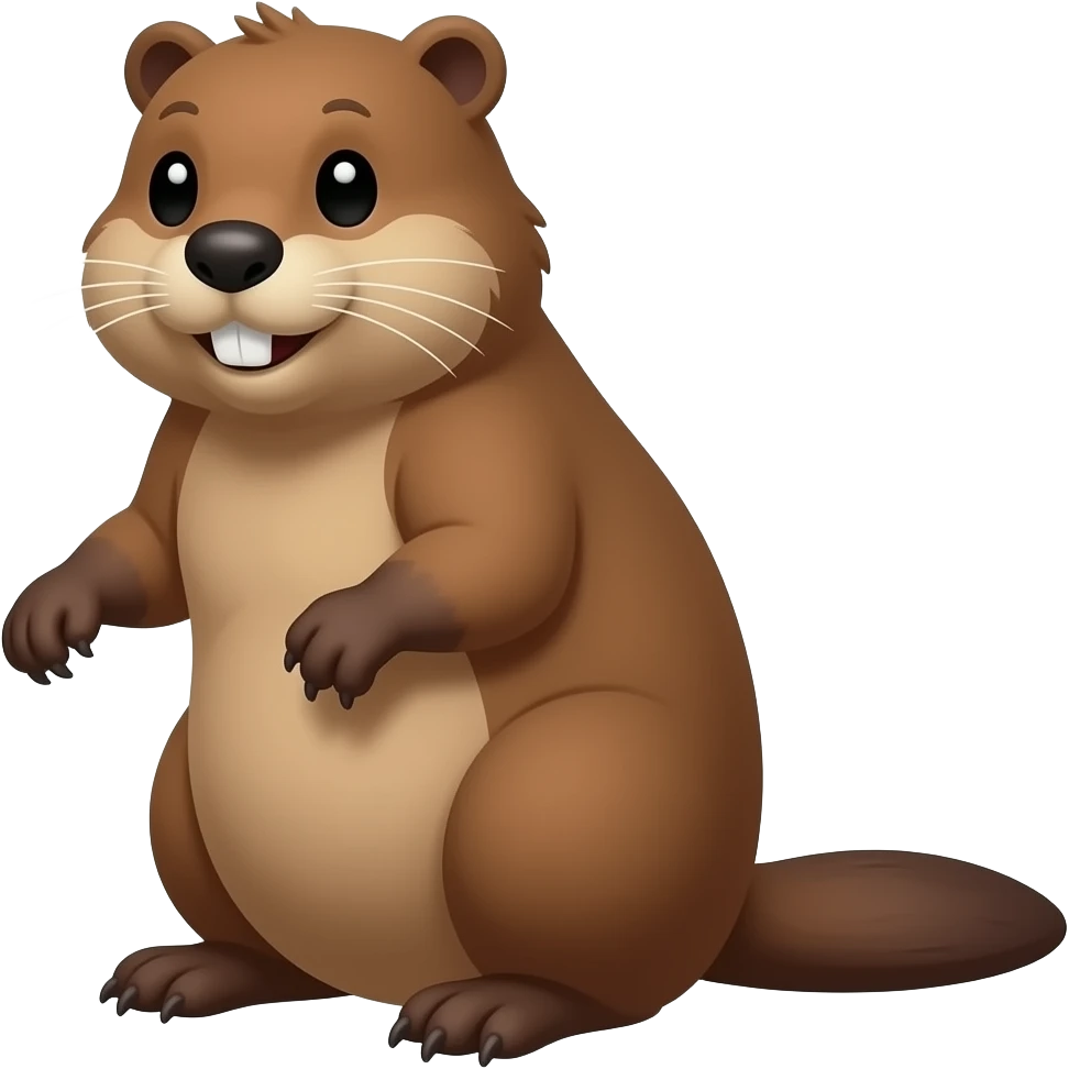 beaver emoji