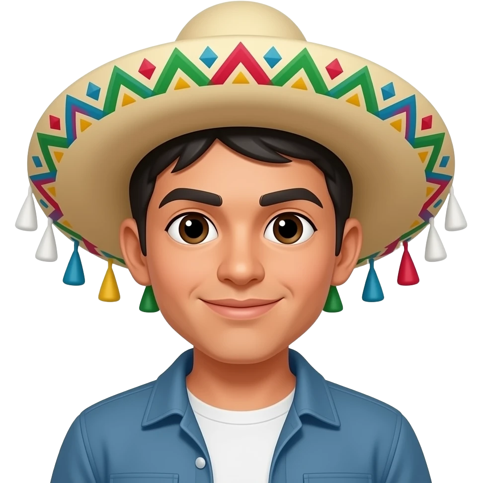 Cholo mexicano con paliacate en la cabeza emoji