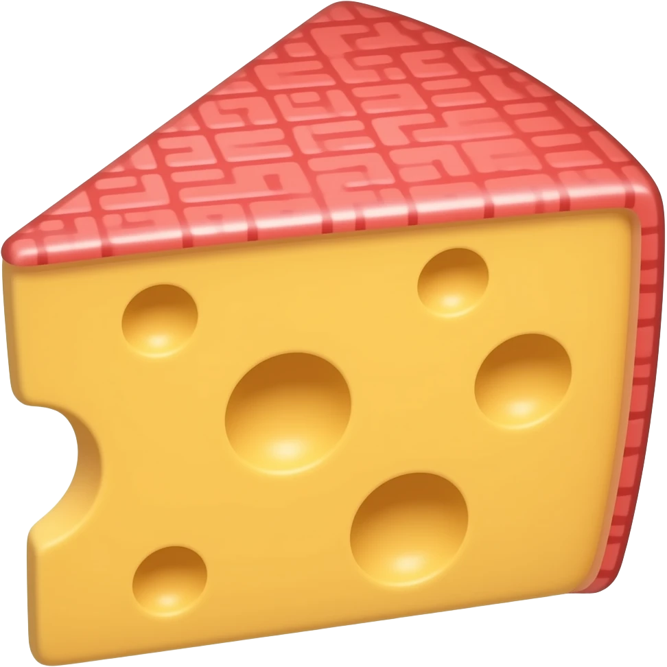 Red chees emoji