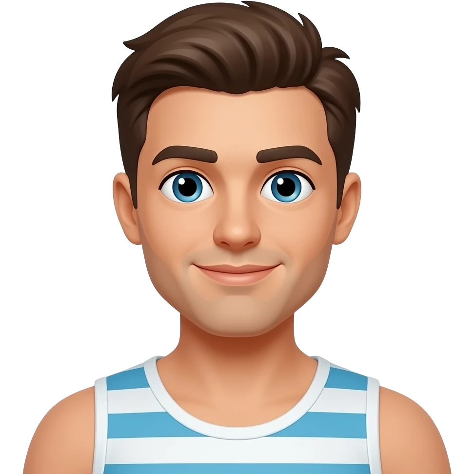Summer man emoji
