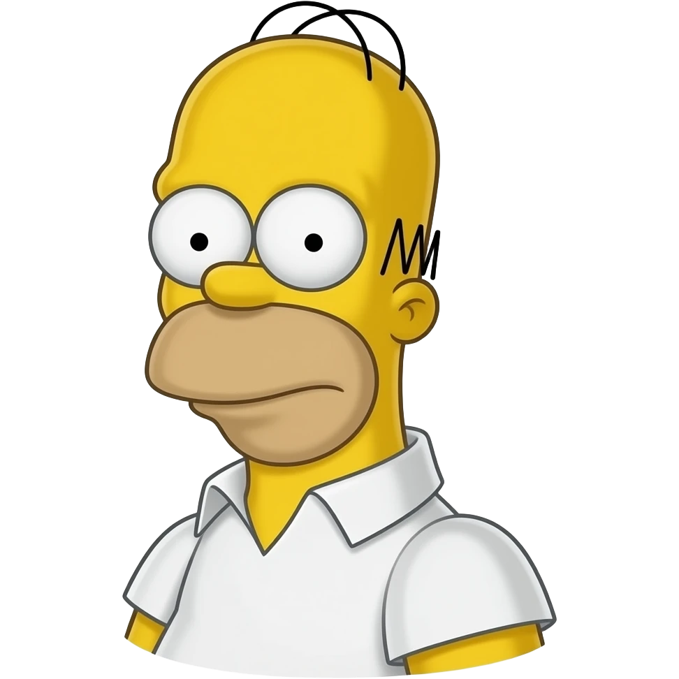 Homer simpson emoji