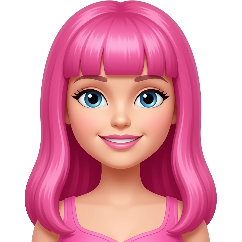 Barbie Hot Pink emoji