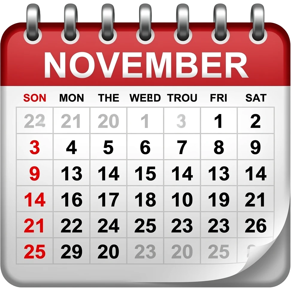 calendar 11 emoji
