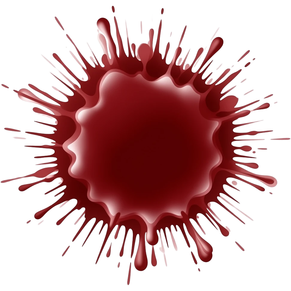 blood cruel emoji