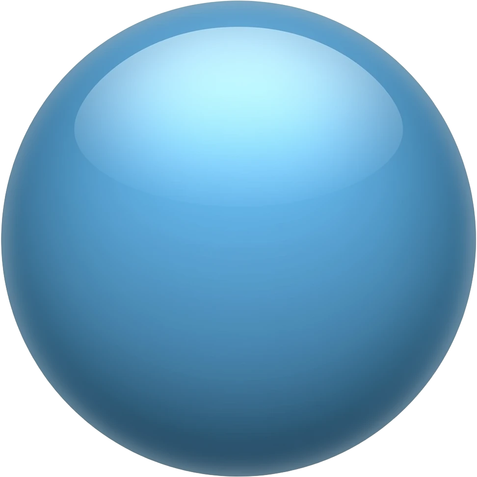 Blue emoji