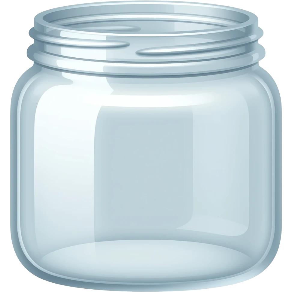Empty jar emoji