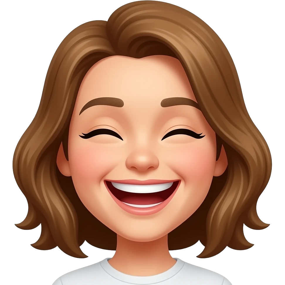 emotikonka śmiechu z zamknietymi oczami emoji