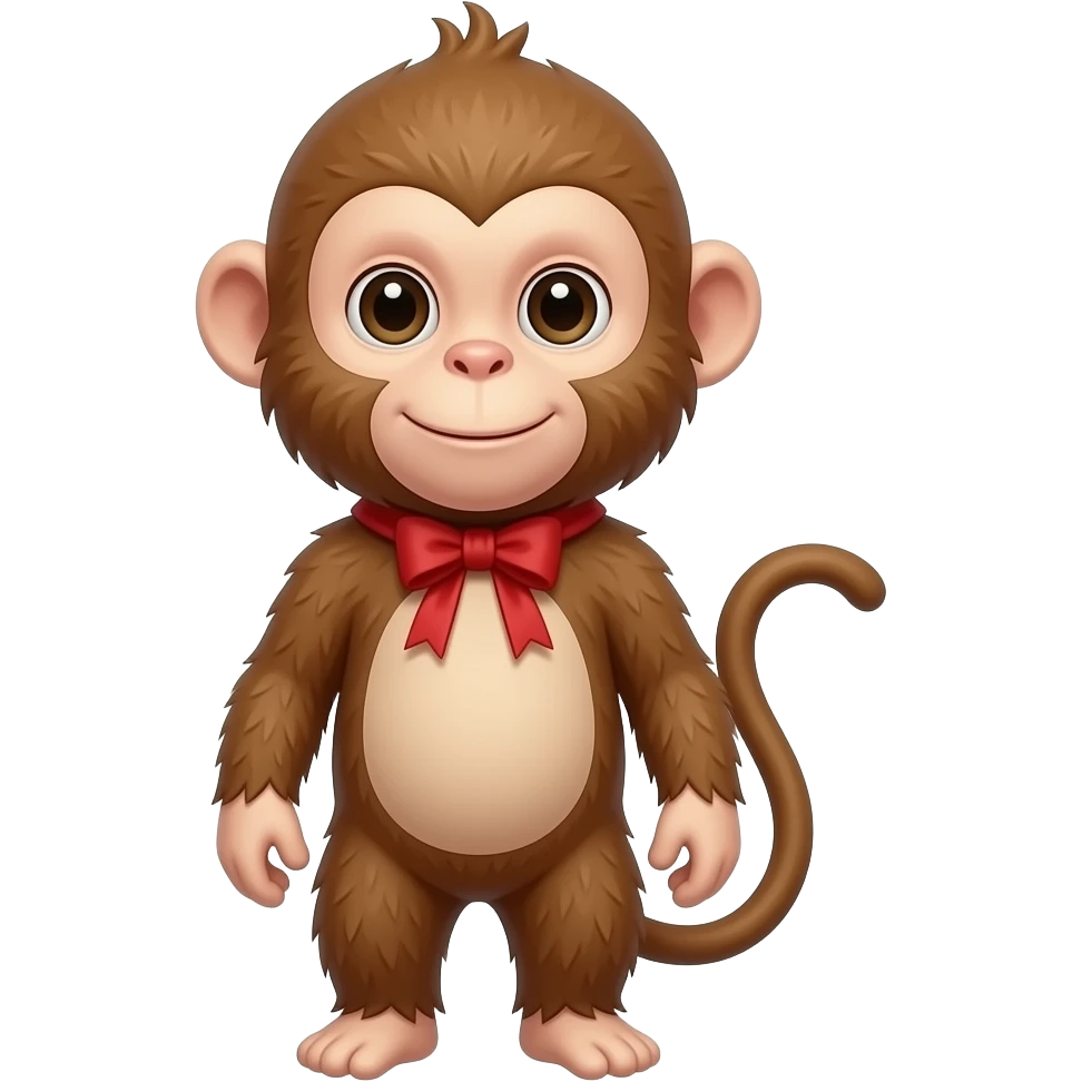 Chinese zodiac (realistic) Monkey emoji
