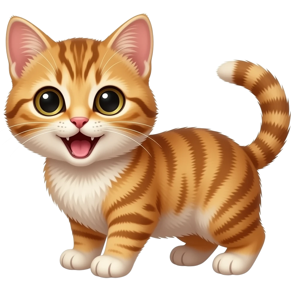 котенок говорит мяу emoji