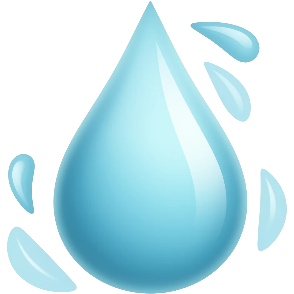 sweat drops emoji
