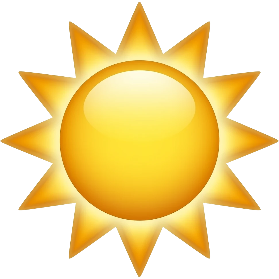 sun celestial emoji