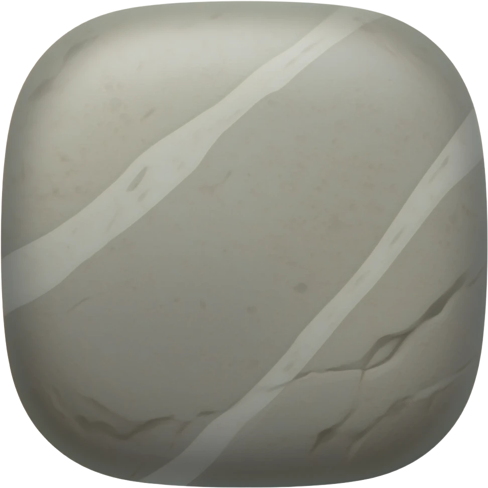 square smooth river stone emoji