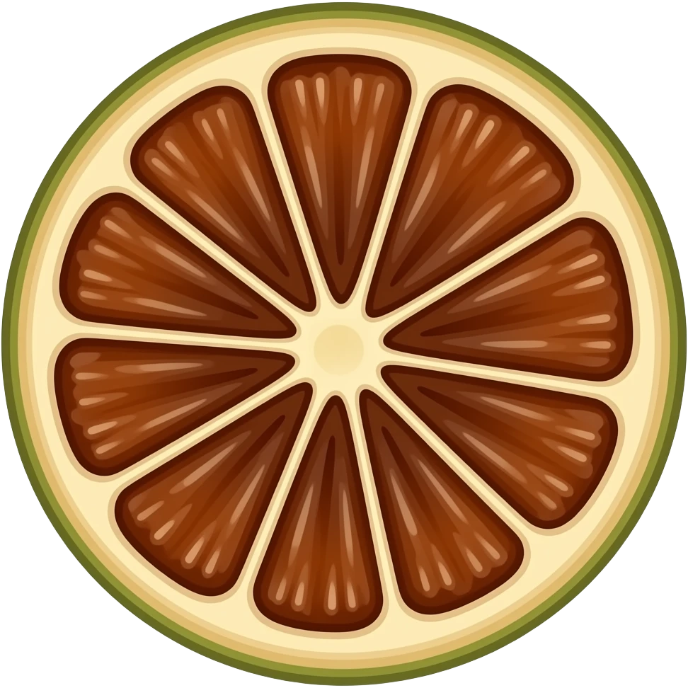 dried fruit emoji