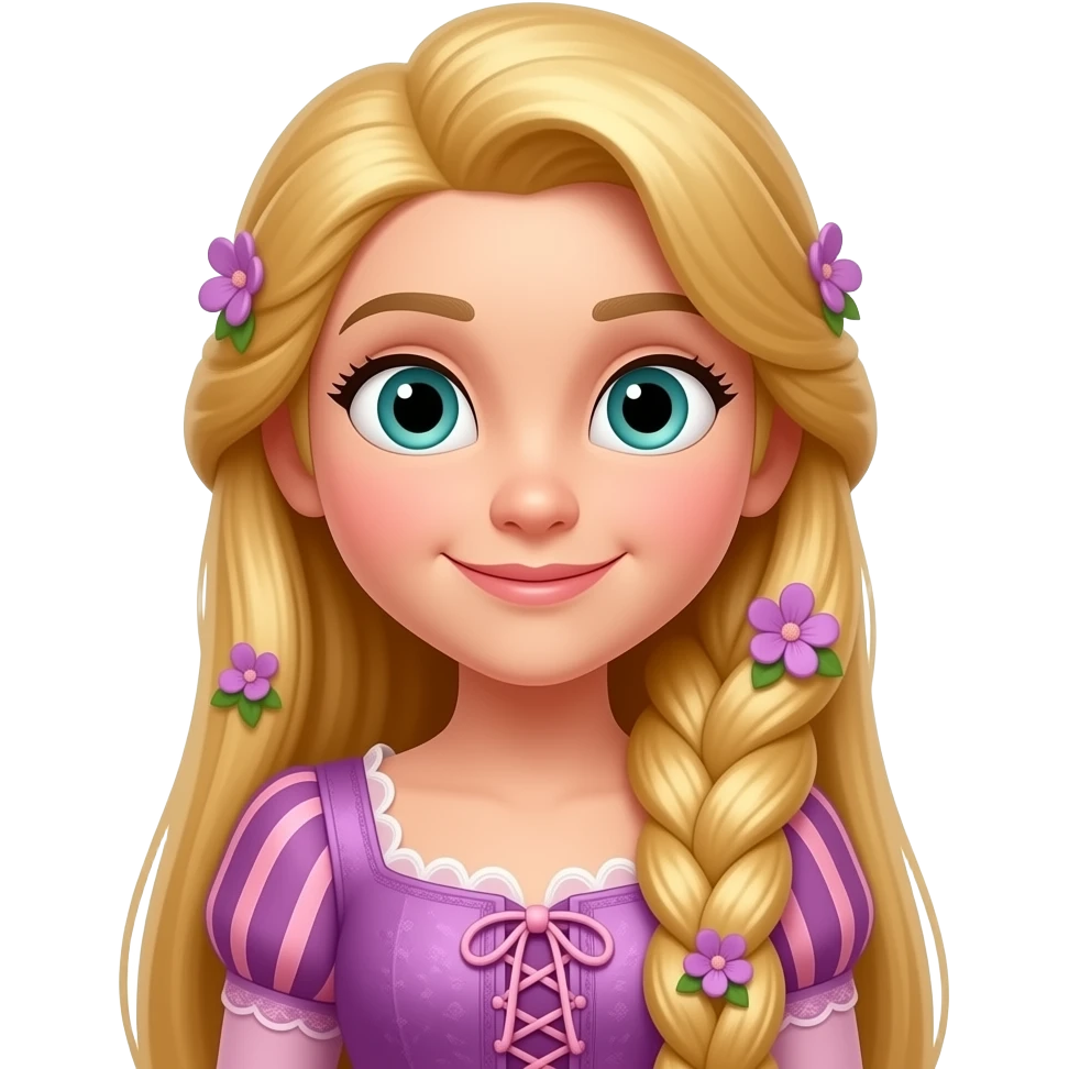 rapunzel emoji