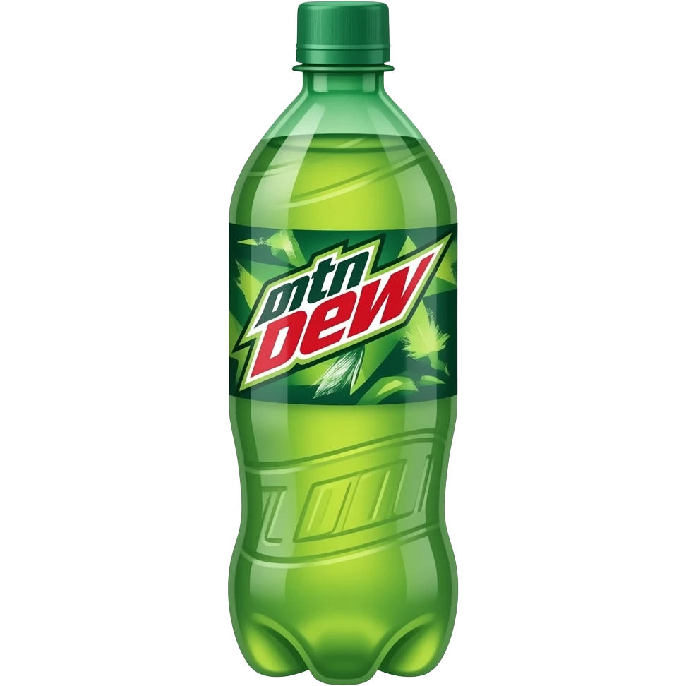 Mountain Dew BOTTLE emoji