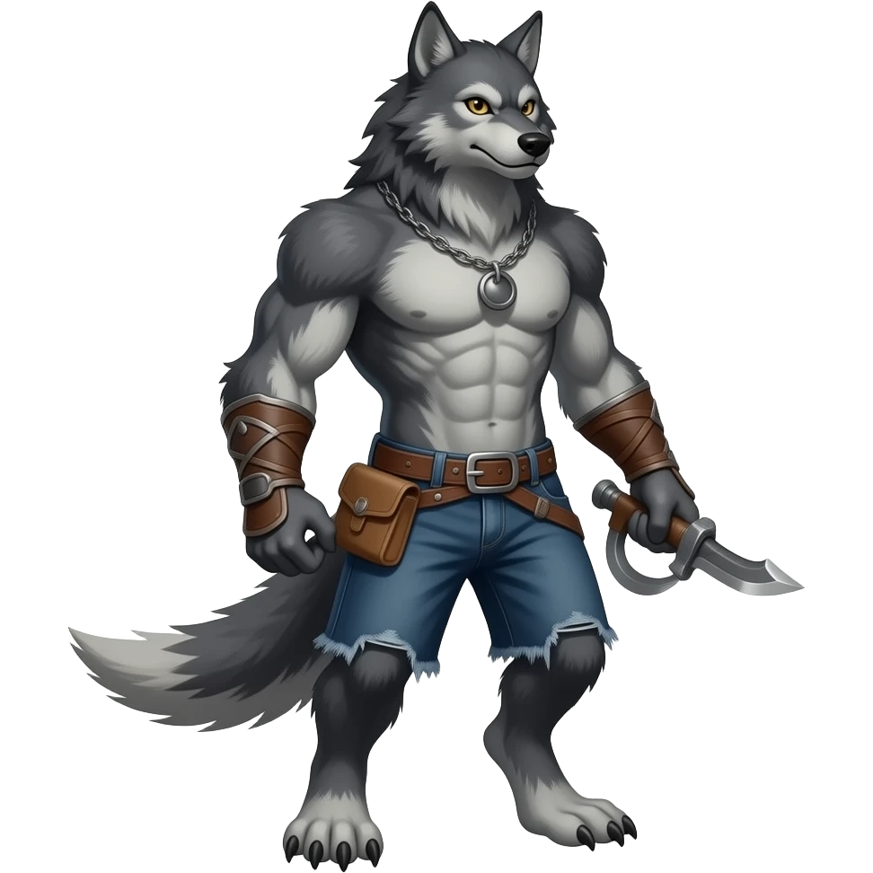 Werewolf emoji