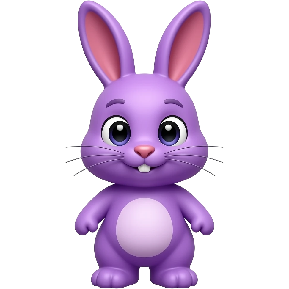 mad purple bunny emoji