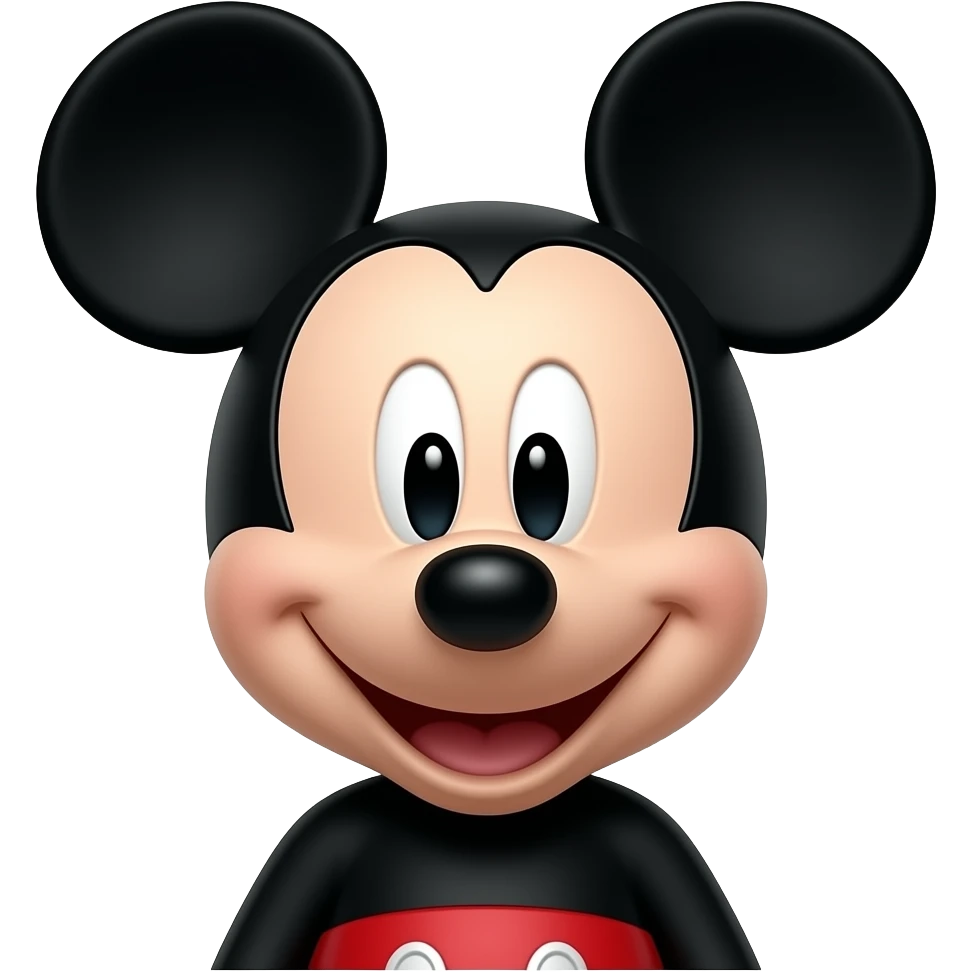Mickey mouse emoji