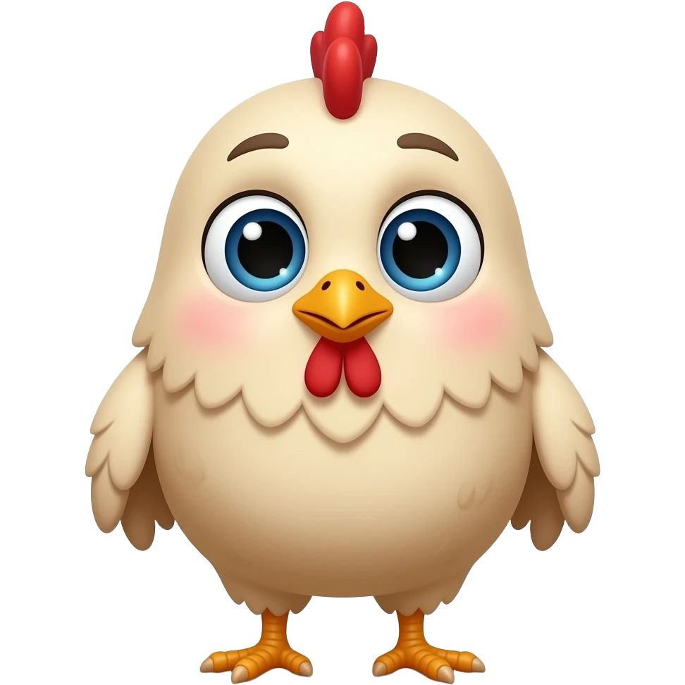 Chicken little emoji