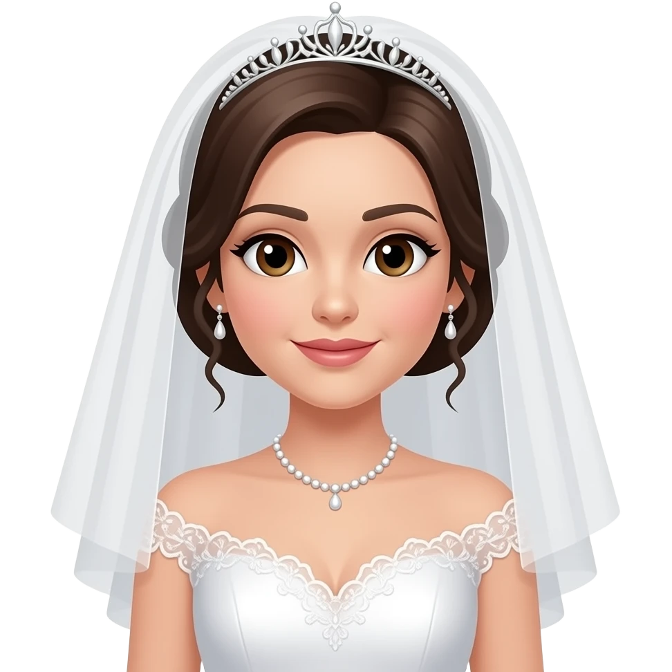웨딩드레스 신부 emoji
